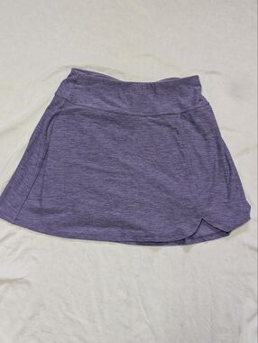 Title Nine Heathered Purple Athletic Hiking Athleasure Skort Tennis Golf XS